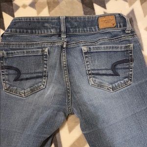 American eagle super stretch bootcut jeans size0
